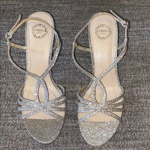 I Miller gold heels